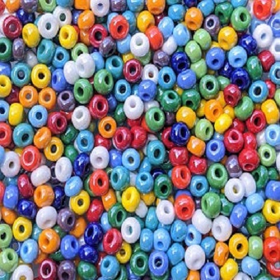 Margele de nisip irizate-opace 2mm