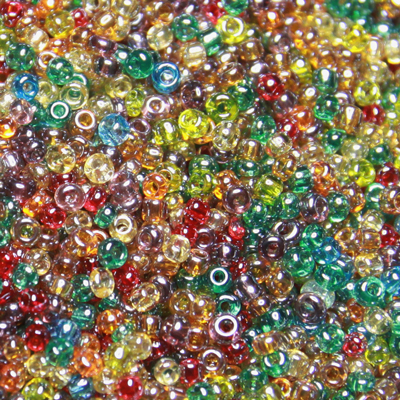 Margele de nisip cristale-sidefate 2mm