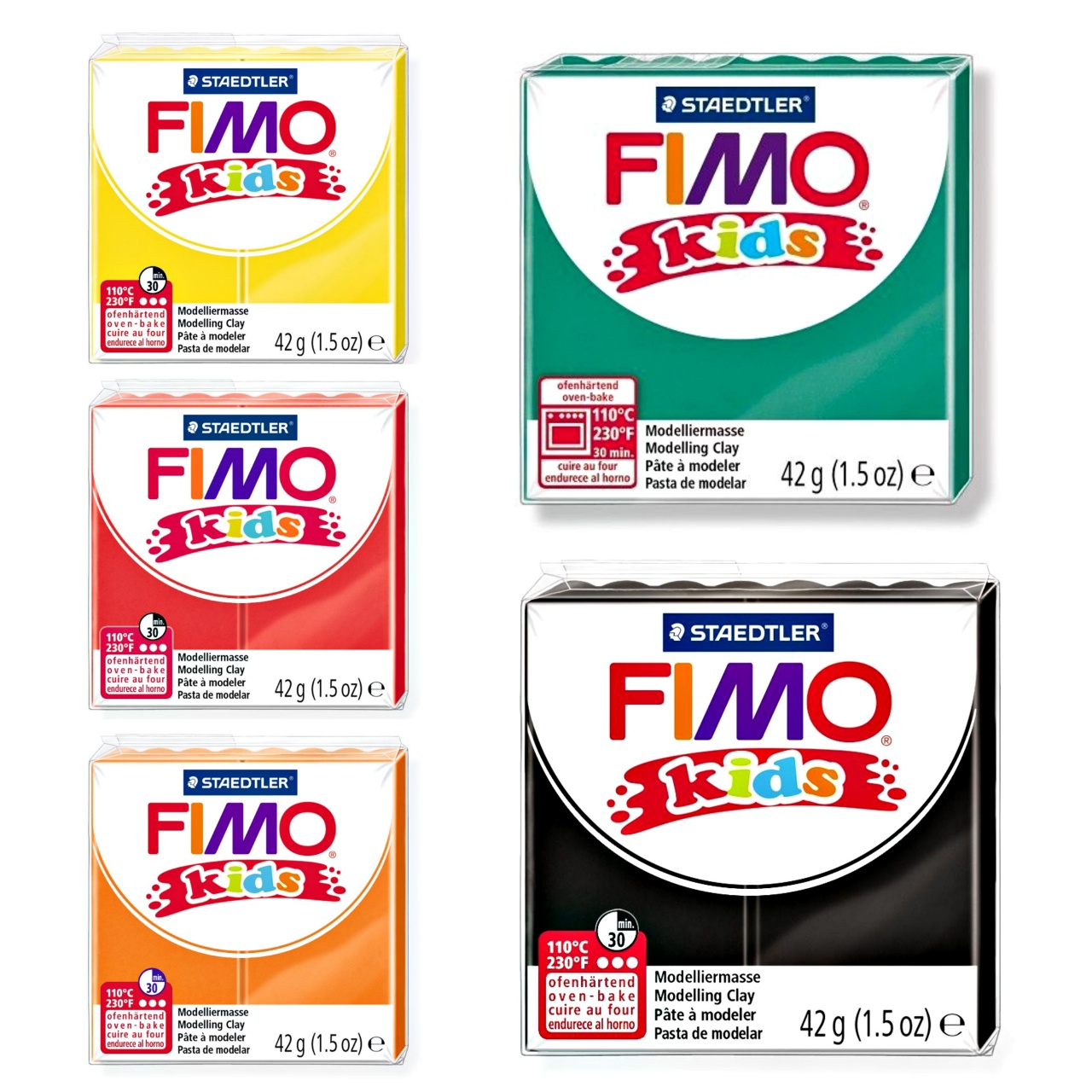 Staedtler Fimo Kids Polymer Modelling Clay