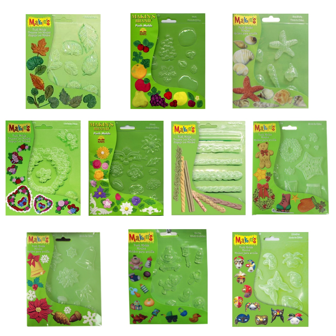 Makins Push Molds