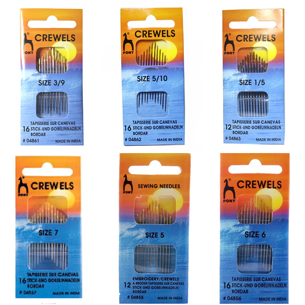 Ace de cusut-brodat Crewels Pony Needles