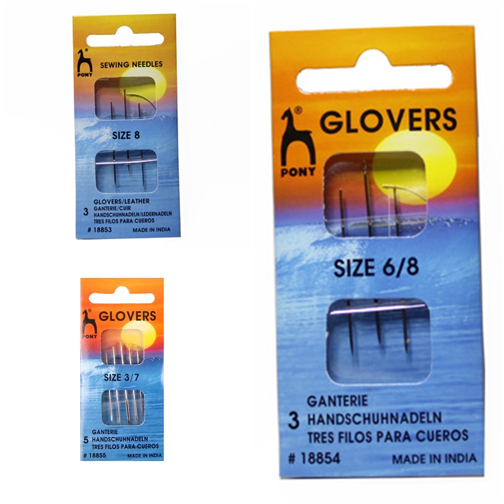 Ace de cusut piele Glovers Pony Needles