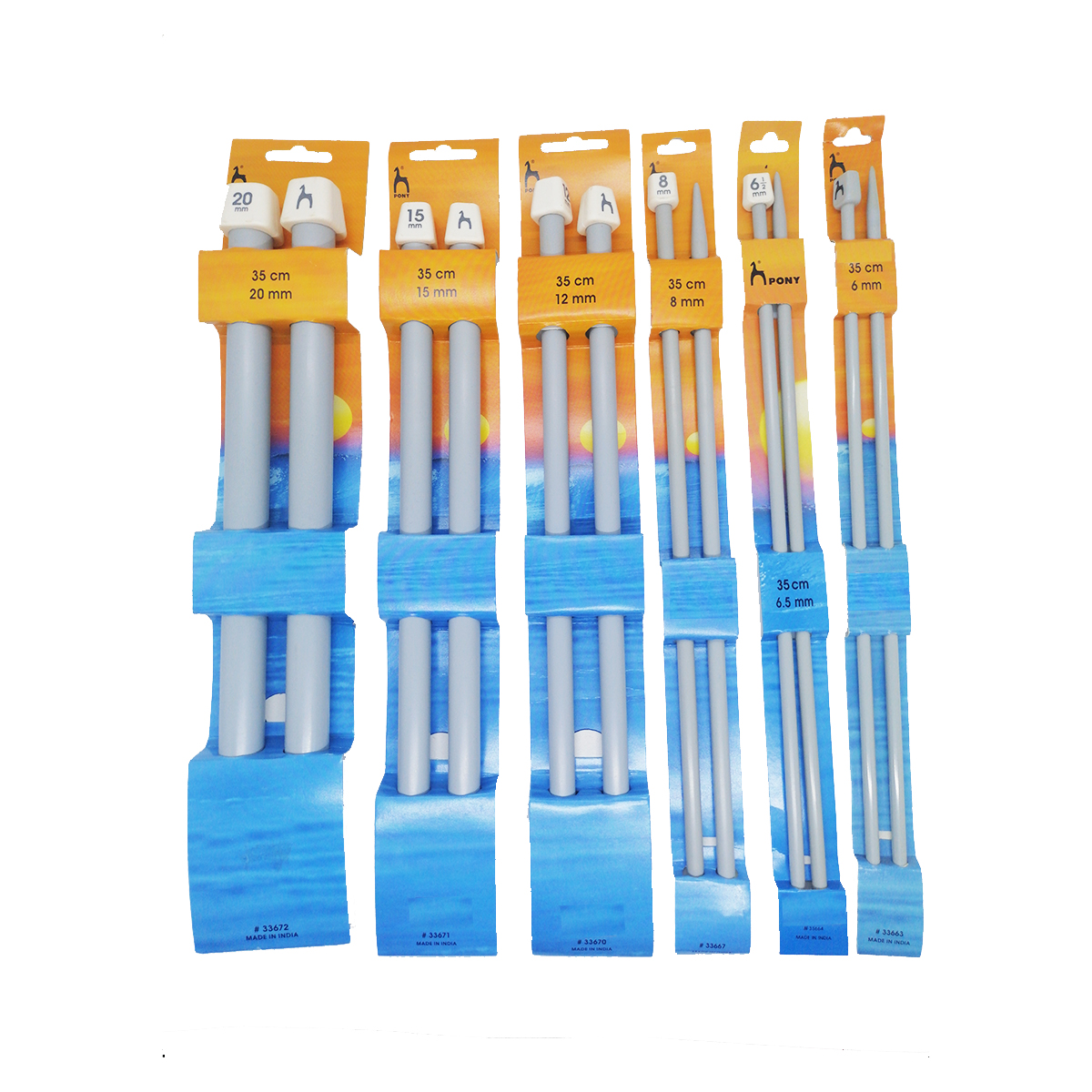 Andrele plastic drepte 35cm