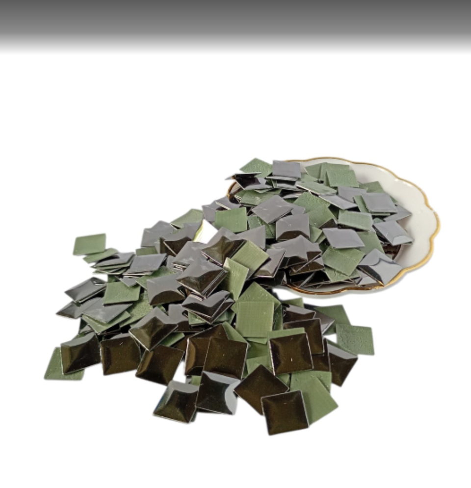 Paiete pătrate argintii– (50 g)