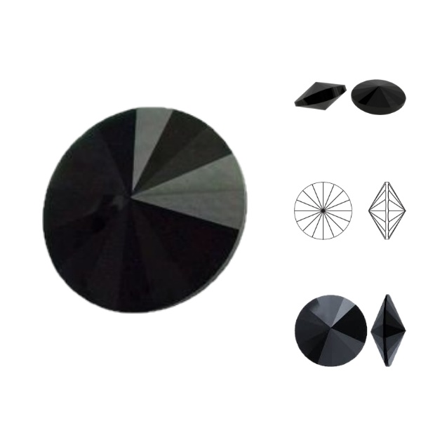 Swarovski Rivoli - Jet