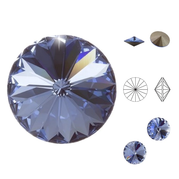 Swarovski Rivoli - Light Sapphire
