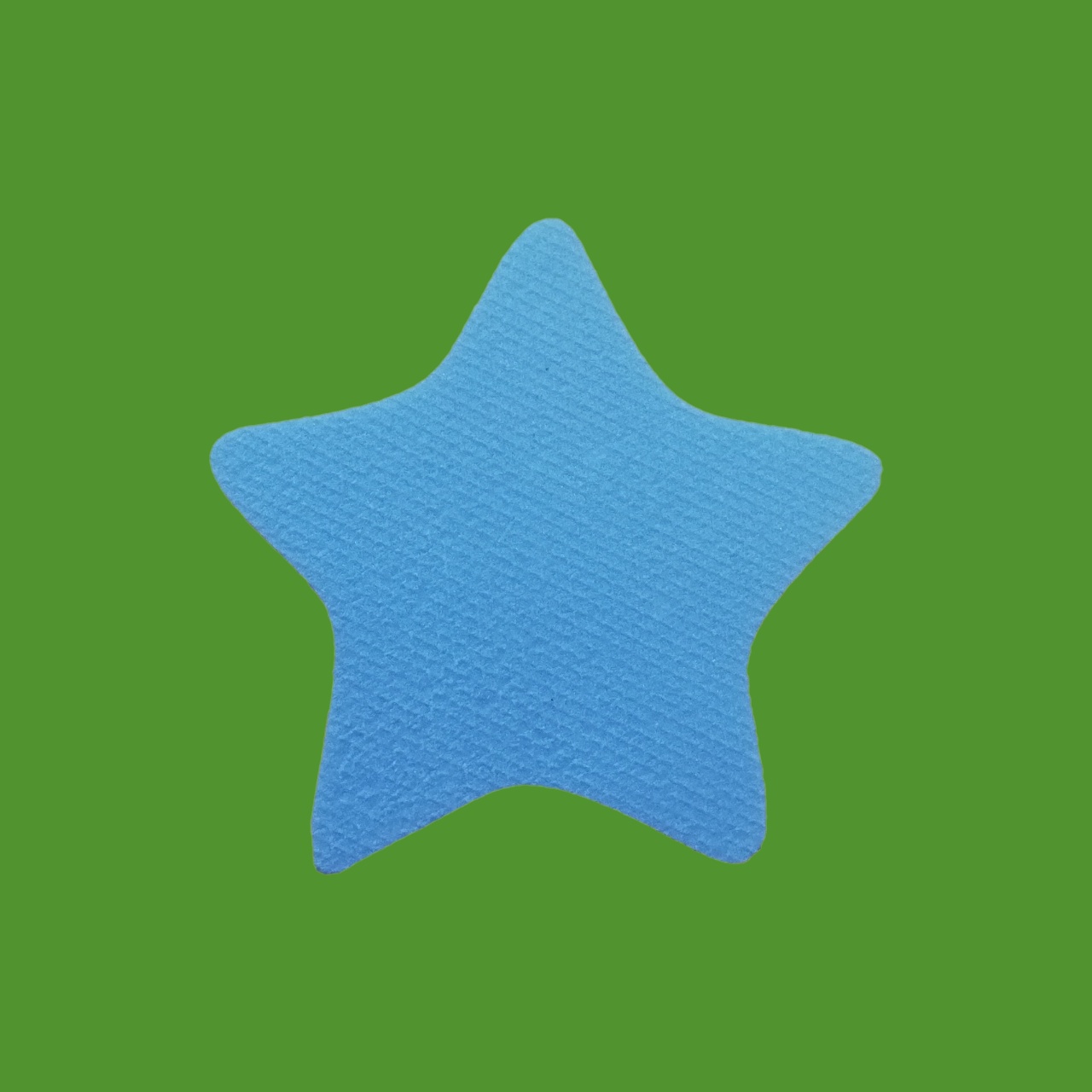 Forme din polistiren albastru - stea
