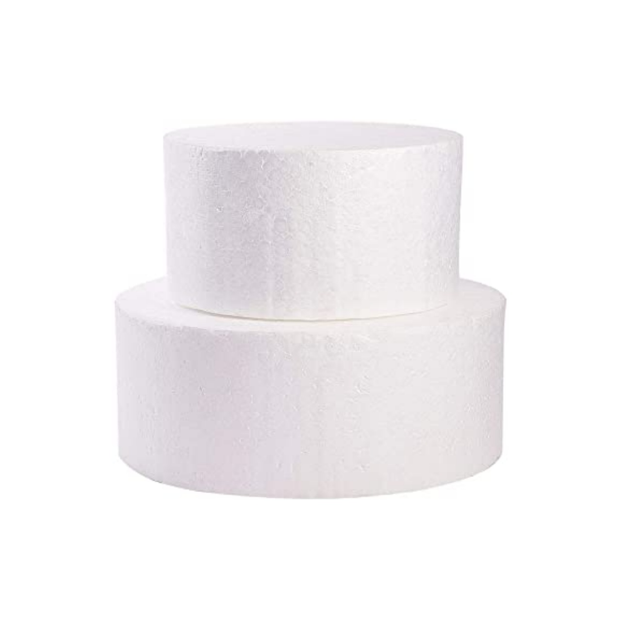 Macheta tort rotunda - 2 etaje - Diametrul etajelor: 10cm + 15cm.