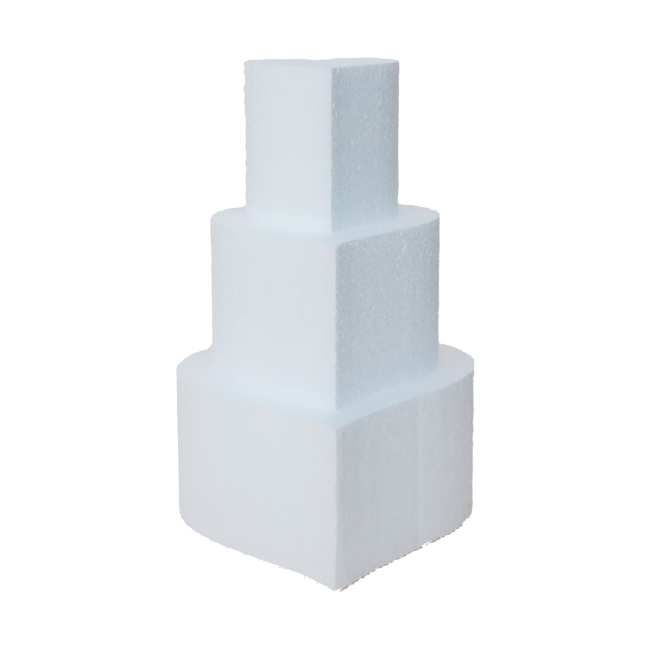 Macheta tort inima - 3 etaje - Lungimea etajelor: 10cm + 15cm + 20cm
