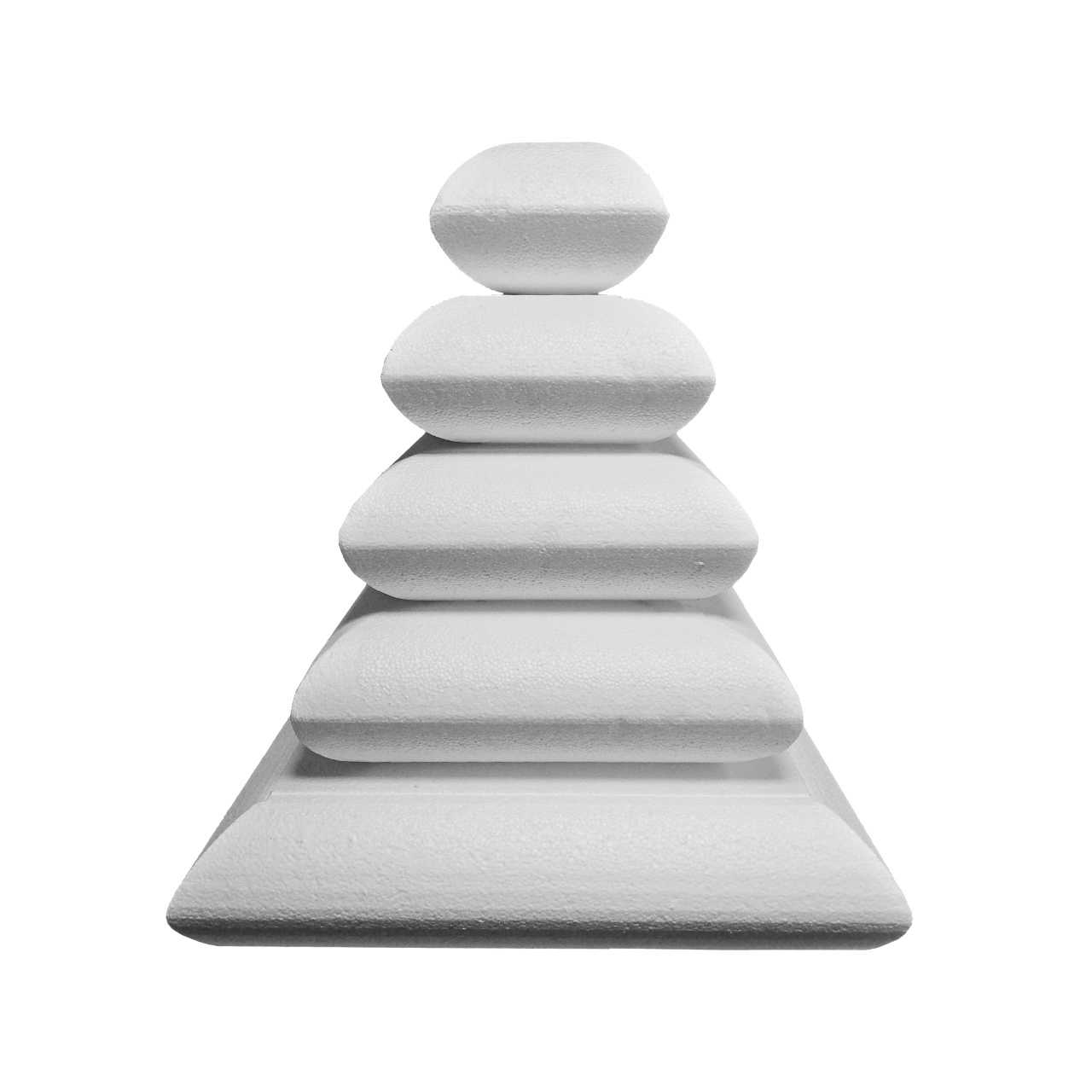 Macheta tort perne - 5 etaje - Lungimea etajelor: 20cm + 30cm + 40cm + 50cm + 60cm